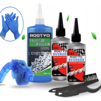 Sada na čištění a mazání řetězu jízdního kola