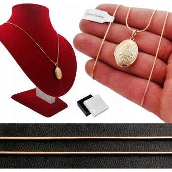 Řetízek ŘETÍZEK ŘETÍZEK HAD + SEKRETÁŘ 45CM 1MM DÁREK