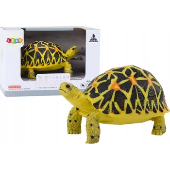 Figurka SBĚRATELSKÁ FIGURKA ŽELVA PLAZ ŽLUTÁ ČERNÁ