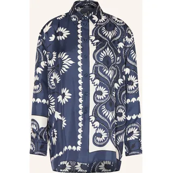 Dámská halenka Weekend Max Mara Dámská Hedvábná Košile Lastra, tmavě modrá /...