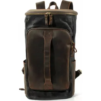 Cestovní taška TopMode Plátěný batoh v retro looku 868402