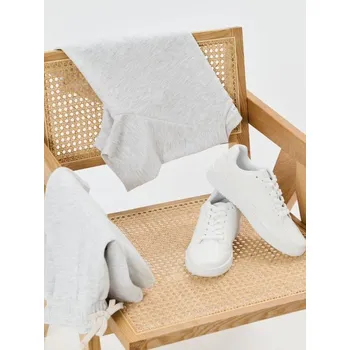 Dámská halenka Sinsay - Halenka s krátkým rukávem - šedá - 831EX-09M - 831EX-09M-L