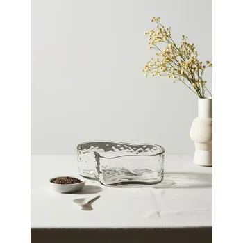 Sinsay - Dekorativní mísa - clear - 601GL-CLR - 601GL-CLR-ONE