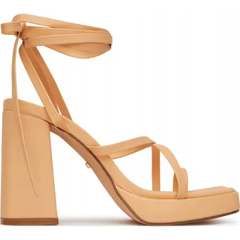 Dámská obuv DeeZee dámské sandály 2335-3 na sloupkovém podpatku, velikost 38