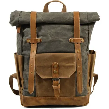 Městský batoh TopMode Voděodolný velký plátěný batoh 503182