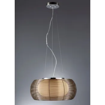 Brilliant 61190/53 Závěsný lustr RELAX BRONZ průměr 40cm