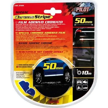 Chromová lišta MANIAC 50