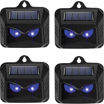 Plašič divoké zvěří, solární modré světlo sada 4ks