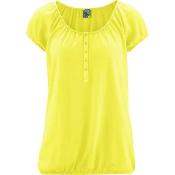 Dámské tričko TopMode Konopné romantické tričko s knoflíky 568685