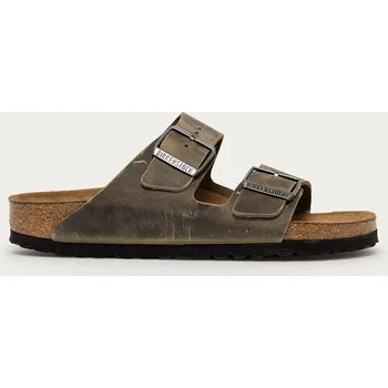 Dámské pantofle Kožené pantofle Birkenstock Arizona 1019377 zelená 77X, EUR 39