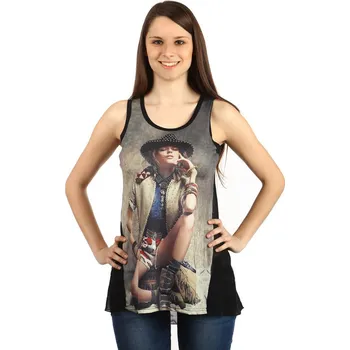 TopMode Dámské tílko s výrazným potiskem 48375