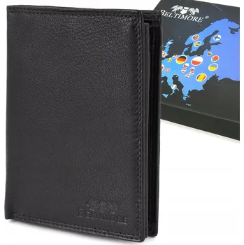 Peněženka Beltimore pánská peněženka z pravé kůže černá - muž