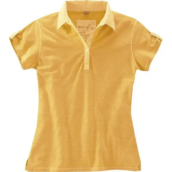 Dámské tričko TopMode Konopné EKO tričko s límečkem 592433