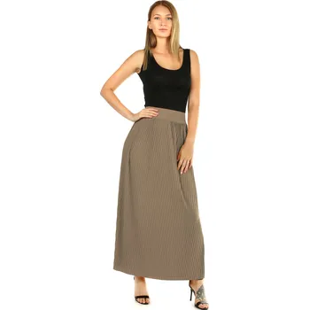 Dámská sukně TopMode Dlouhá plisovaná dámská sukně 594837