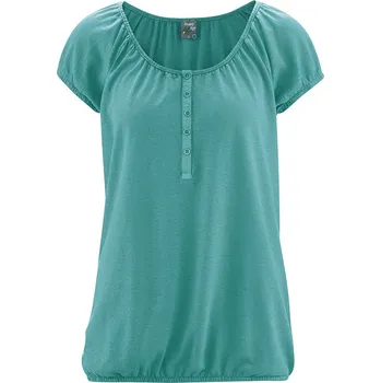 Dámské tričko TopMode Konopné romantické tričko s knoflíky 568673