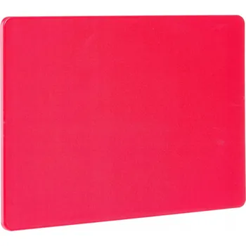 Kuchyňské prkénko GASTRONOMICKÉ PRKÉNKO NA KRÁJENÍ HACCP ČERVENÉ 60X40CM NA MASO