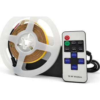 LED páska Kompletní LED COB sada Neutrální bílá 2m + ovladač + napájecí zdroj 12V IP20