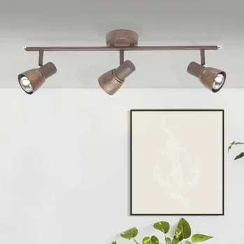 Bodové svítidlo Brilliant 39516/56 Stropní svítidlo LAVA LONG rustikální