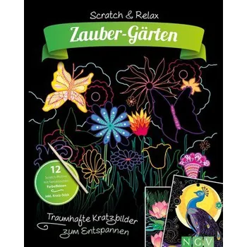 Encyklopedie Zauber-Gärten -Traumhafte Kratzbilder zum Entspannen