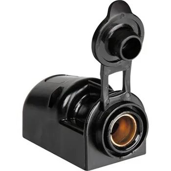 Zásuvka s uzávěrem 12 / 24V