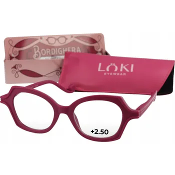Brýle na čtení +2.5 Dioptrie LOKI - ITALY Brýle na počítač s filtrem modrého světla, brýle na čtení