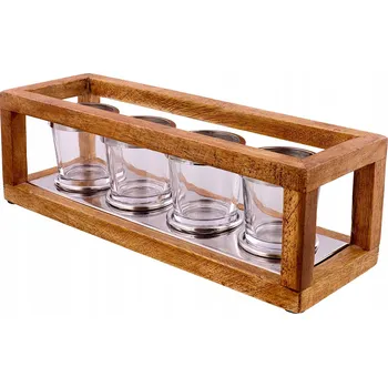 Svícen Svícen na čajové svíčky Zd trading 10 cm pro 4 svíčky