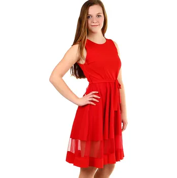 Dámské šaty TopMode Plesové dámské šaty bez rukávu 411496