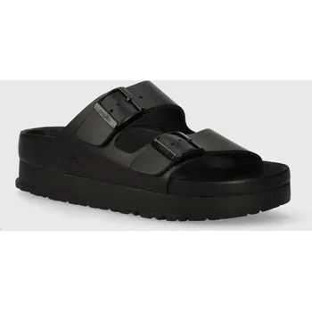Dámské pantofle Kožené pantofle Birkenstock BIRKENSTOCK X PAPILLIO Arizona Platform Exq 1026918 černá 99X, EUR 40