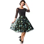 TopMode Vintage společenské šaty s květinami 800847