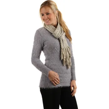 TopMode Pletená šála s třásněmi 175459