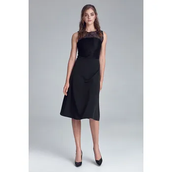 Dámské šaty TopMode Áčkové krajkové šaty 600248