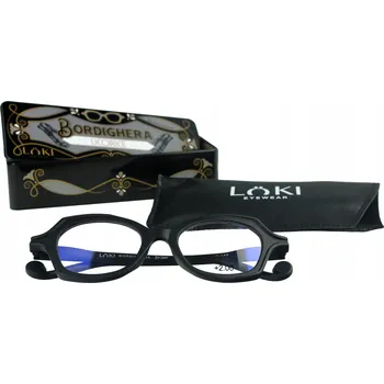 Brýle na čtení +2.0 Plusy LOKI - ITALY Brýle k počítači Blue Block brýle na čtení