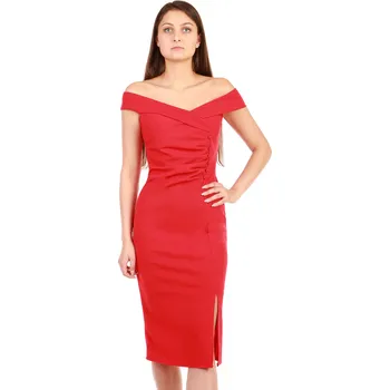 Dámské šaty TopMode Společenské šaty s knoflíčky 802704