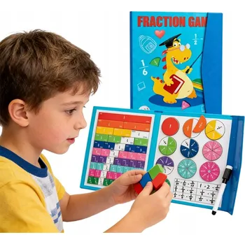 Matematika Magnetická zlomková skládačka
