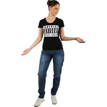 Dámské tričko TopMode Pohodlné tričko s nápisy 144081