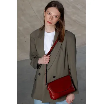 Kabelka TopMode Luxusní dámská kožená crossbody 1044933