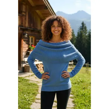 Dámský svetr TopMode Měkoučký svetr s vysokým rolákem 1144345