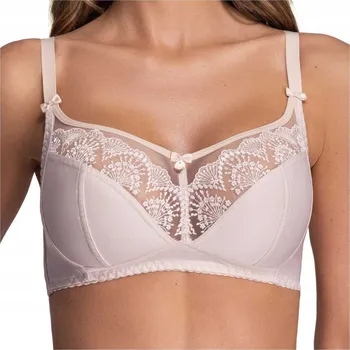 Dámské spodní prádlo AVA Měkká podprsenka bez kostic Libi 1691/1 béžová 80G