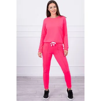 TopMode Jednobarevná dámská tepláková souprava 617266