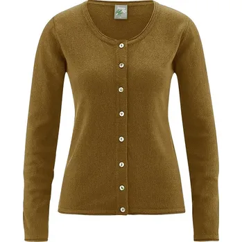 Dámský svetr TopMode Propínací svetr s konopím a biobavlnou 591927