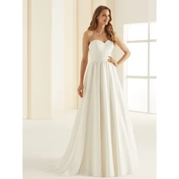 Dámská sukně TopMode Svatební sukně s vlečkou 931492