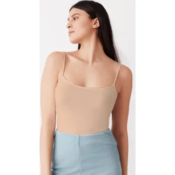 Dámská noční košile TopMode Bavlněné jednobarevné tílko Basic 1011820