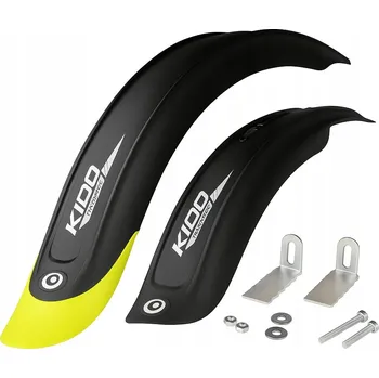 Blatník na kolo Sada blatníků Simpla KIDO 20 LIMETKA žlutá