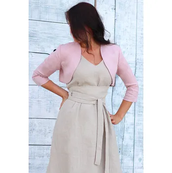 Bolerko Lotika 100% lněné krátké bolerko Lotika 844993