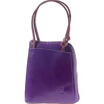 Kabelka TopMode Dámská kabelka - batoh z pravé kůže s uzlem 3 v 1 482298