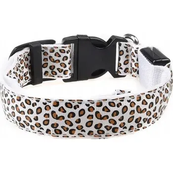 Obojek pro psa Materiálový obojek pro psa s reflexními prvky Surtep Animals, velikost XL