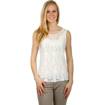 TopMode Dámské elegantní krajkové tílko 124531