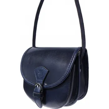 Kabelka TopMode Půlkulatá kožená kabelka listonoška 567392