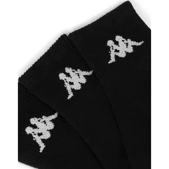 Pánské oblečení Krátké ponožky Kappa Z4444_AW24 (3-PACK) Černá 37_39
