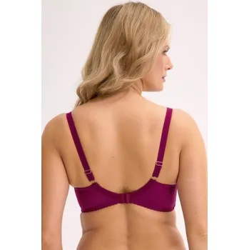 Podprsenka Polovyztužená podprsenka Gaia Veronika - bordó Bordó 75E